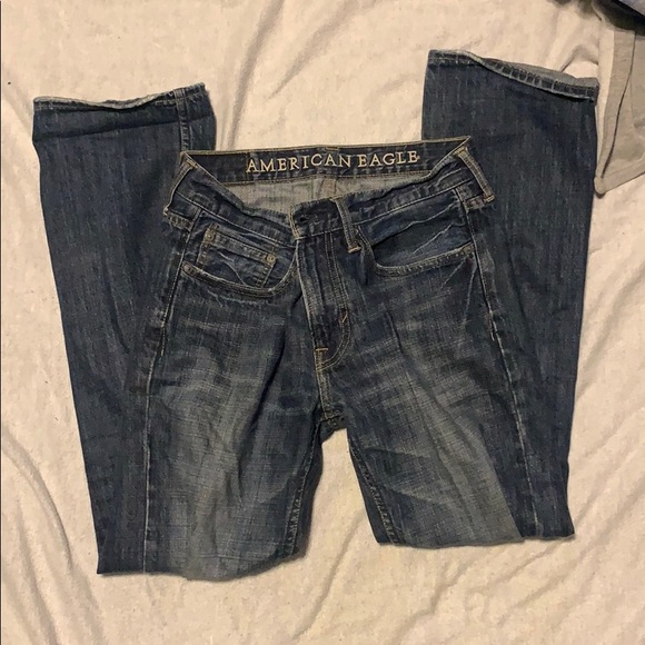 American Eagle original straight jeans 28x30 - Picture 3 of 4